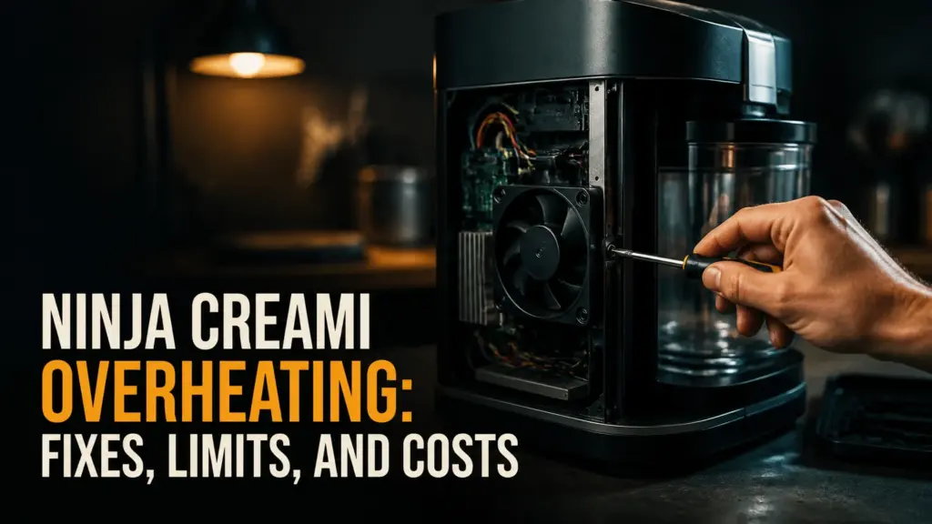 Ninja CREAMi Overheating: Fixes, Limits, and Costs ninja creami overheating