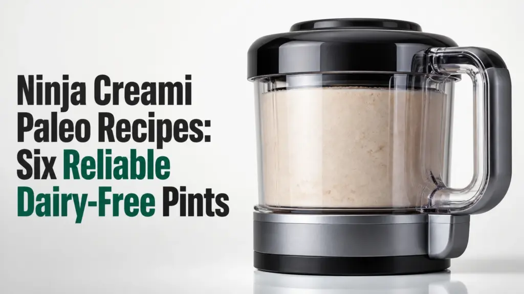 Ninja Creami Paleo Recipes: Six Reliable Dairy-Free Pints ninja creami paleo recipes