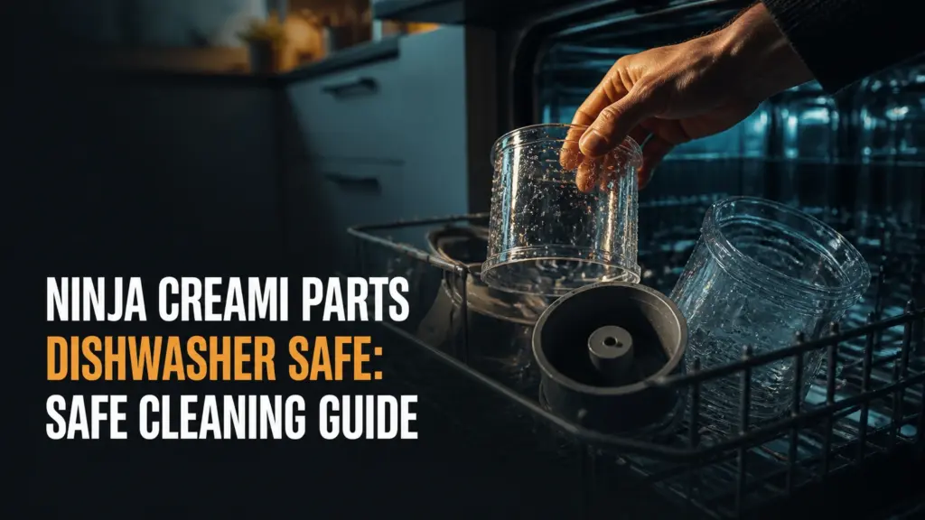 ninja creami parts dishwasher safe