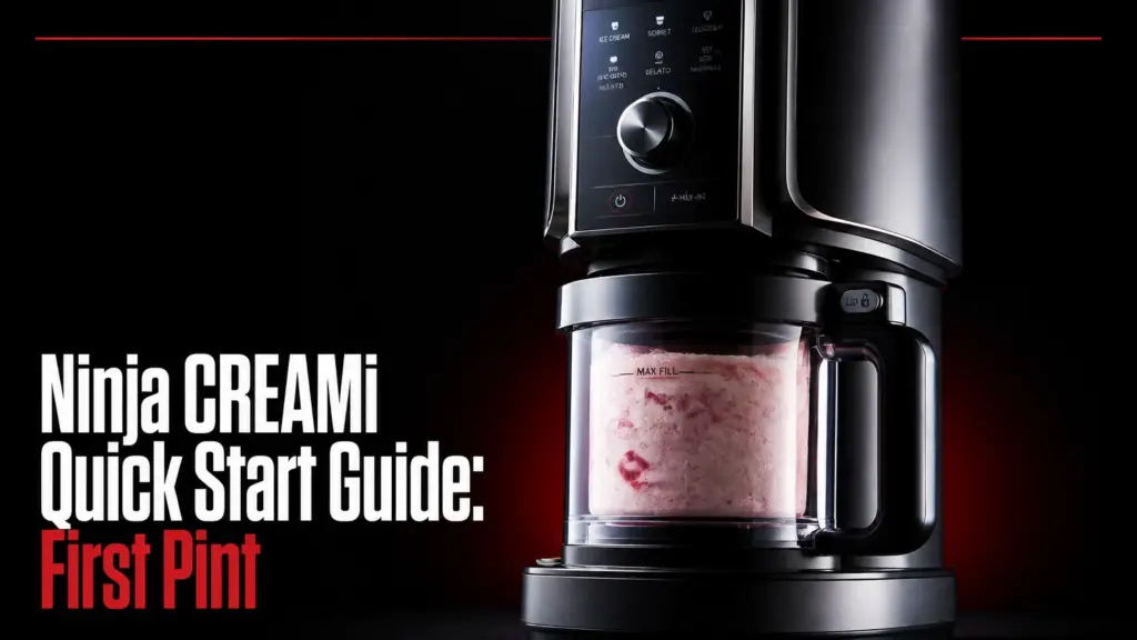 ninja creami quick start guide