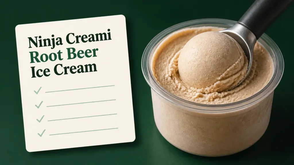 ninja creami root beer ice cream