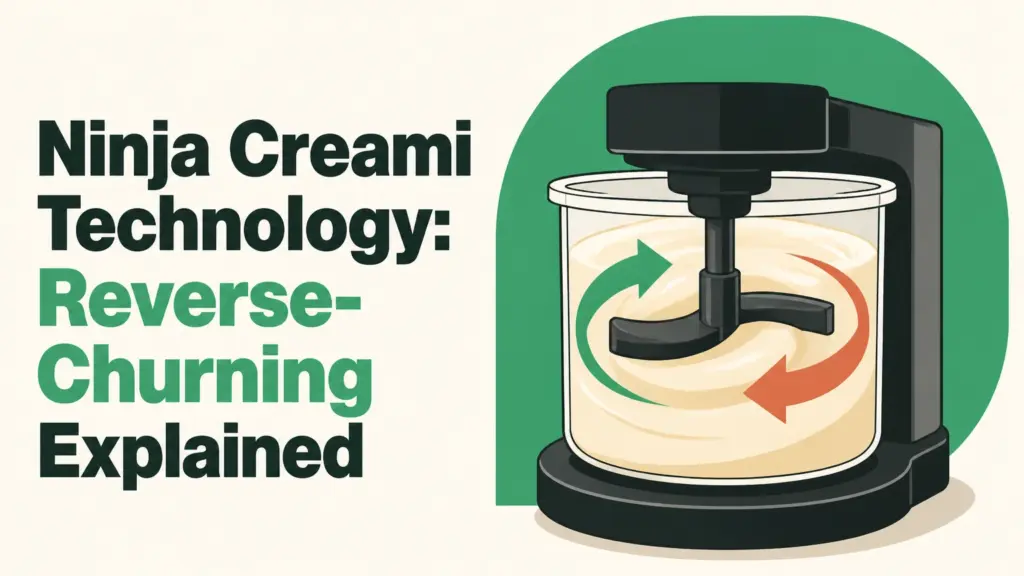Ninja Creami Technology: Reverse-Churning Explained ninja creami technology