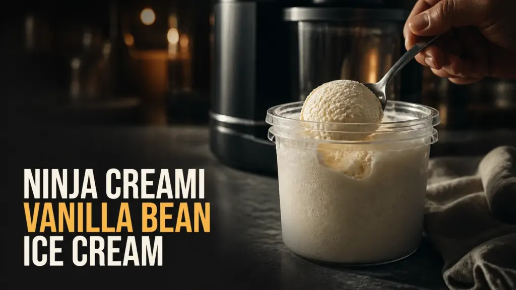 ninja creami vanilla bean ice cream