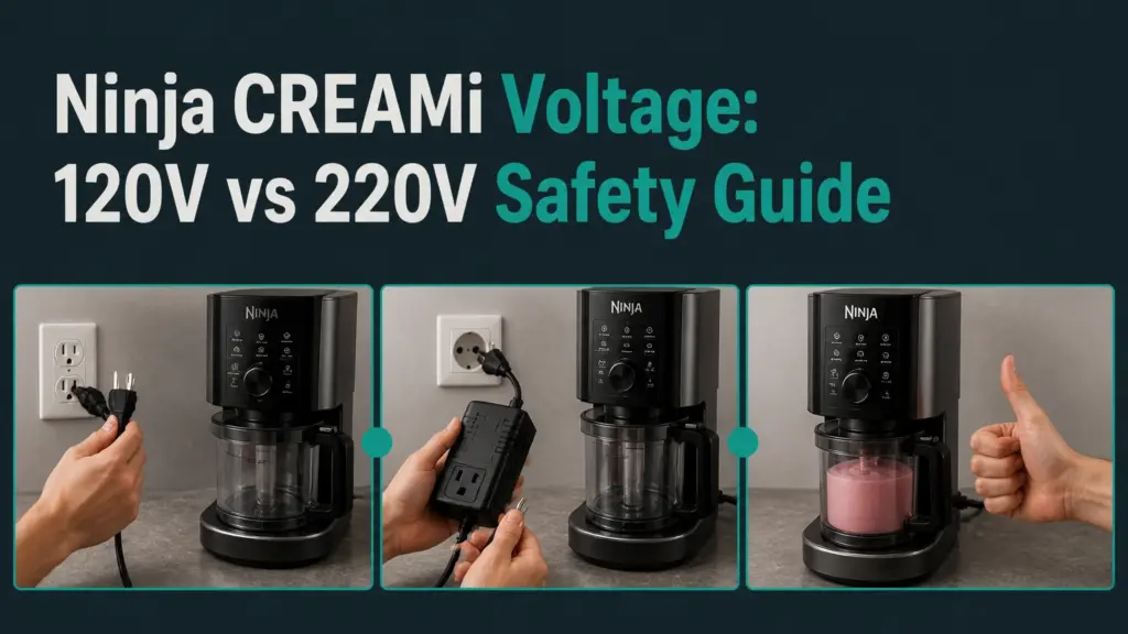 ninja creami voltage